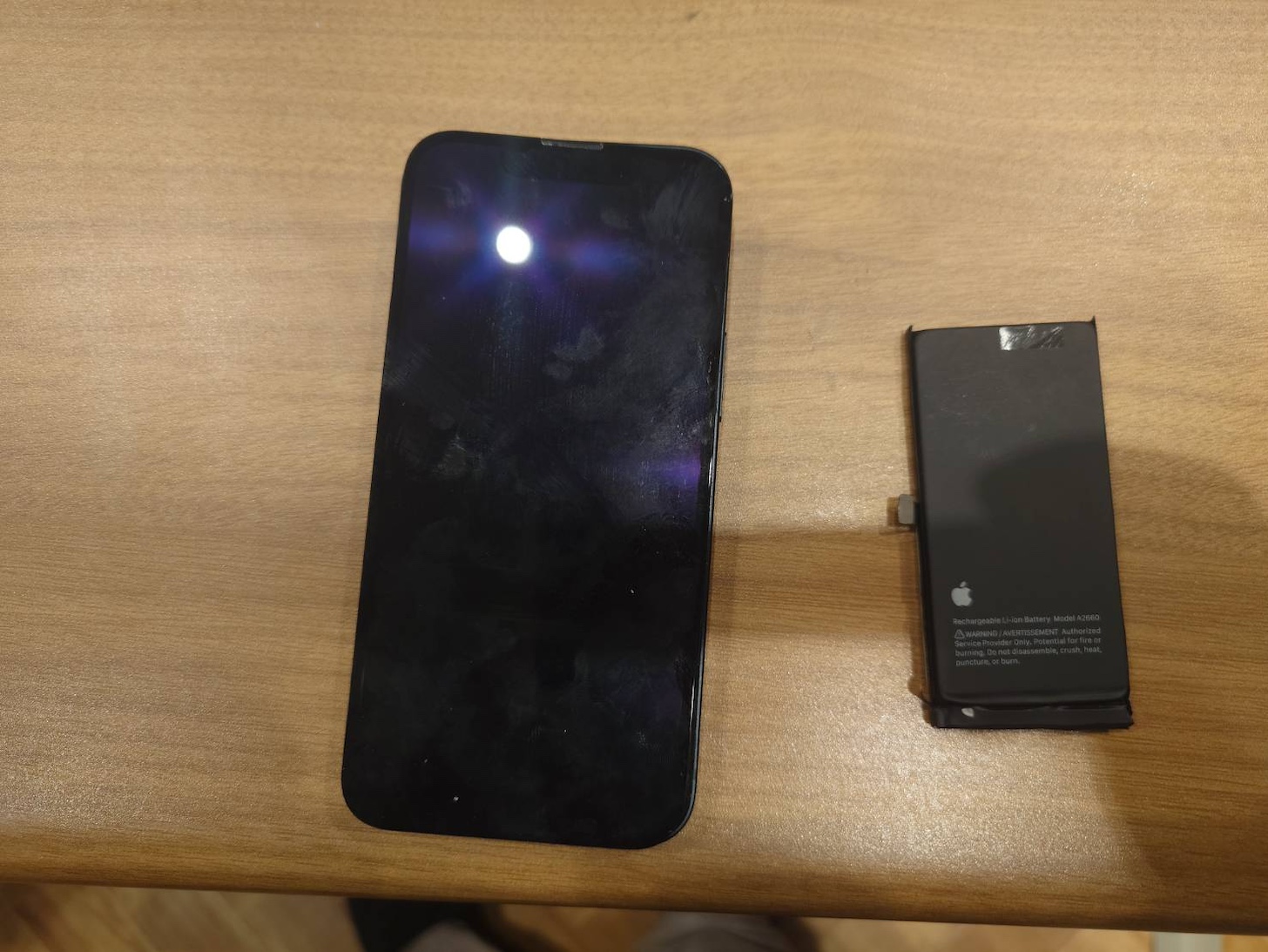 【三田よりご来店】iPhone13miniバッテリー交換修理をご依頼いただきました！